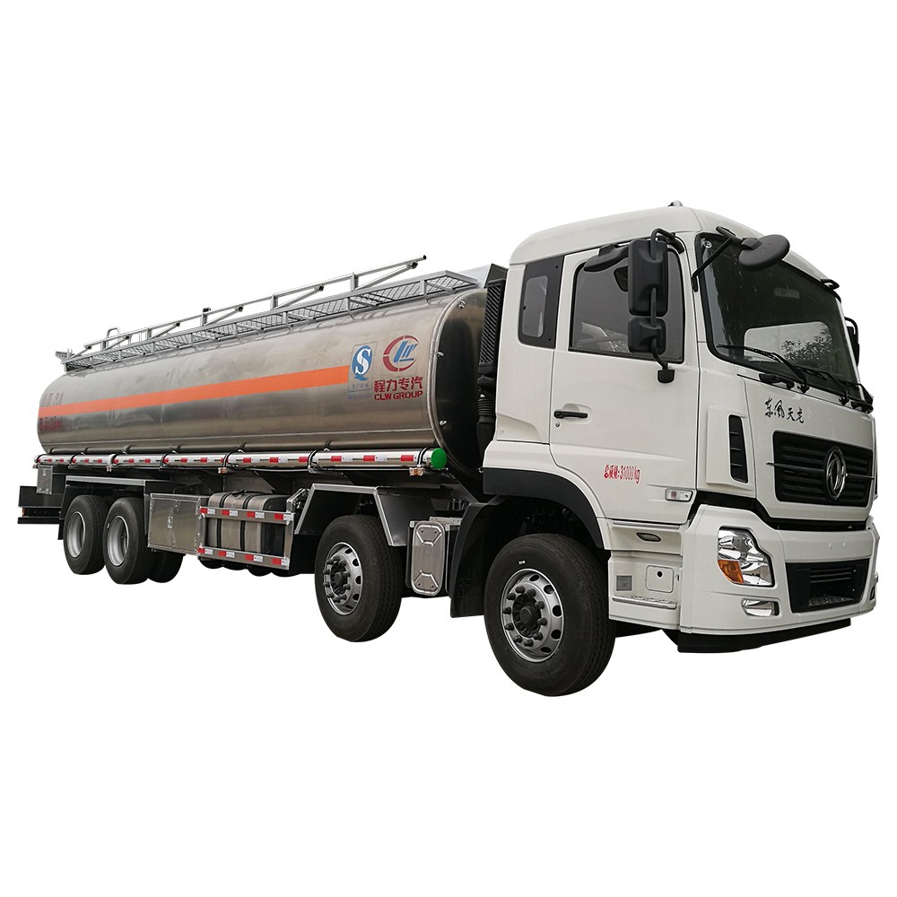 Lori tangki minyak 12 roda Dongfeng