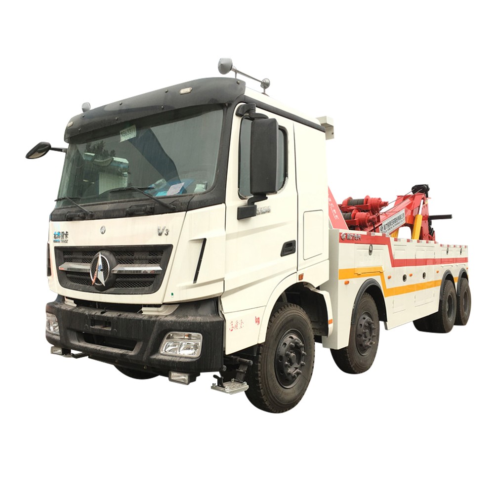 12輪50トン大型レッカー車