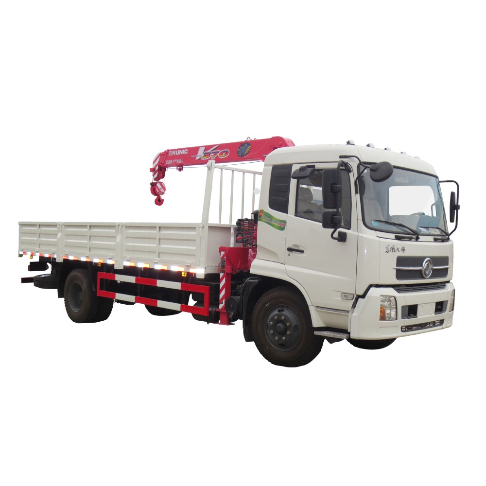 Lori Unic Crane 10 Ton Dipasang 3 Ton