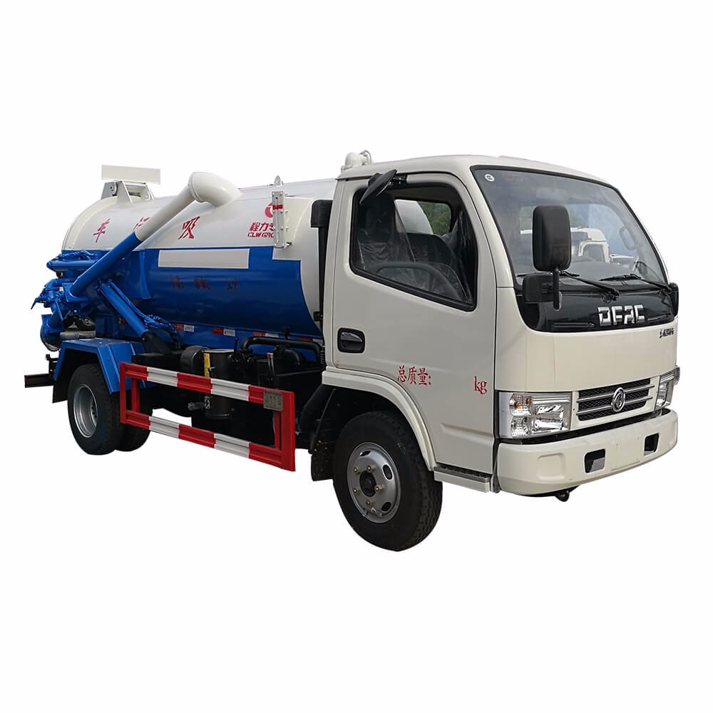 Lori sedutan kumbahan vakum Dongfeng 5 Cbm